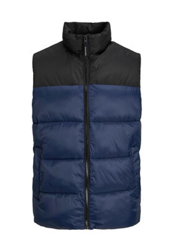 Jack & Jones - Jack&Jones Kamizelka 12235861 Granatowy Regular Fit. Kolor: niebieski. Materiał: syntetyk