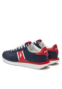 Polo Ralph Lauren Sneakersy RL00606410 J Granatowy. Kolor: niebieski. Materiał: skóra