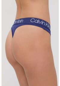 Calvin Klein Underwear - Stringi. Kolor: niebieski #2
