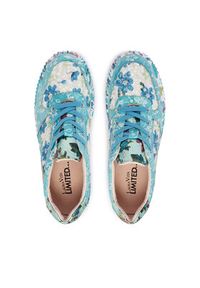 Laura Vita Sneakersy Soleno 03 Niebieski. Kolor: niebieski. Materiał: skóra #2