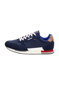 American Club - Sportowe buty męskie AMERICAN RH18/21 GRANAT. Kolor: niebieski. Materiał: nubuk #1