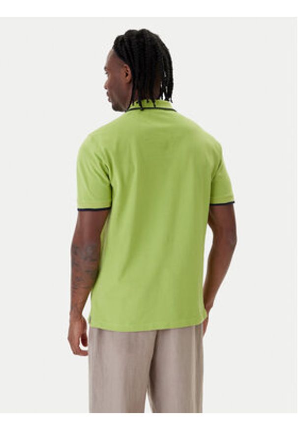 Aeronautica Militare Polo 261PO1308UP00082 Zielony Regular Fit. Typ kołnierza: polo. Kolor: zielony. Materiał: bawełna