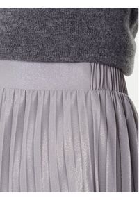 Morgan Spódnica plisowana 252-JPLISAN Srebrny Regular Fit. Kolor: srebrny. Materiał: syntetyk #4