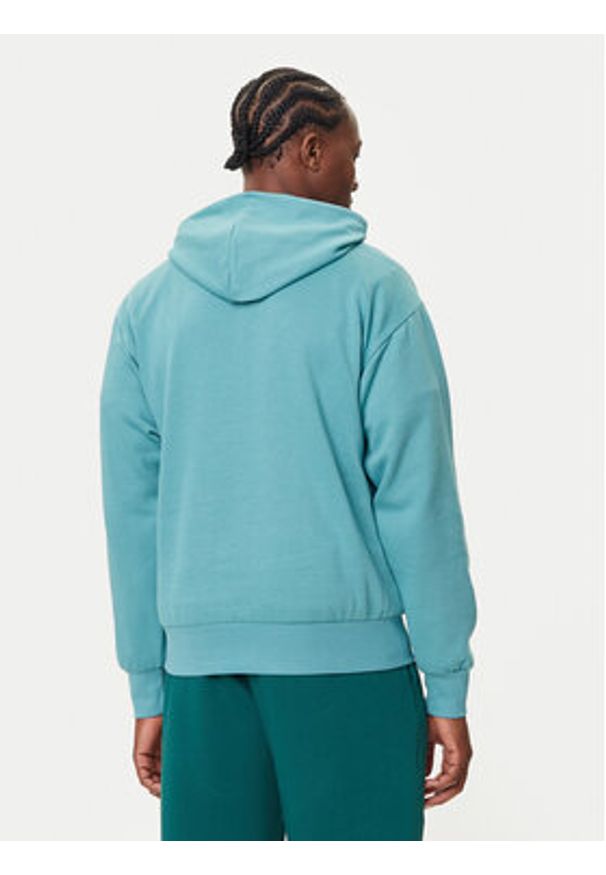 Adidas - adidas Bluza Essentials Feelcozy JX5659 Turkusowy Regular Fit. Kolor: turkusowy. Materiał: bawełna, syntetyk