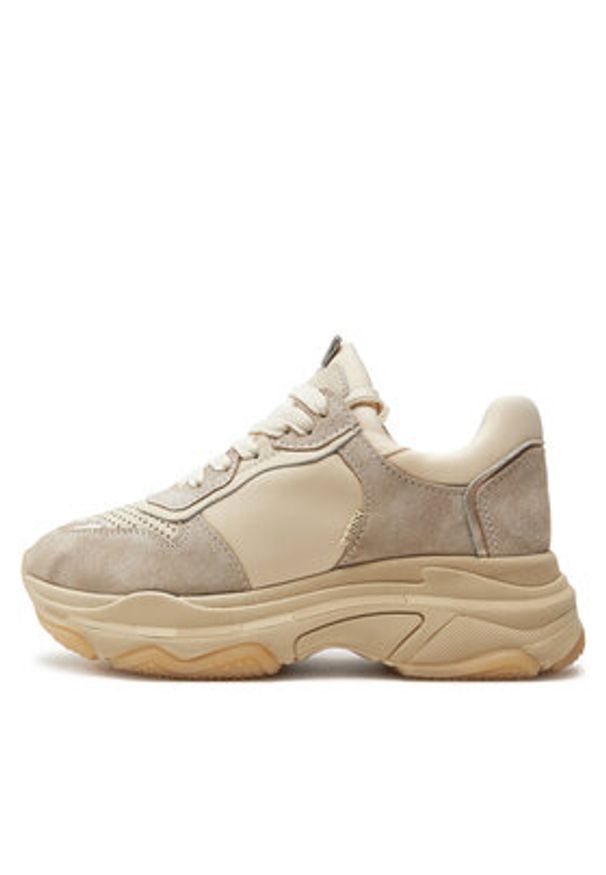 Bronx Sneakersy Baisley 66455-CC3685 Biały. Kolor: biały. Materiał: skóra