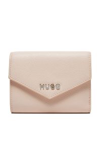 Hugo - Mały Portfel Damski HUGO. Kolor: różowy