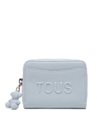 Tous - TOUS Portfel Back To Basics 2002374133 Niebieski jasny. Kolor: niebieski. Materiał: skóra #1