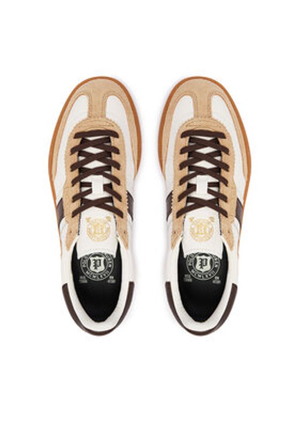 Polo Ralph Lauren Sneakersy Bedford 804P04920007 Biały. Kolor: biały. Materiał: skóra, zamsz