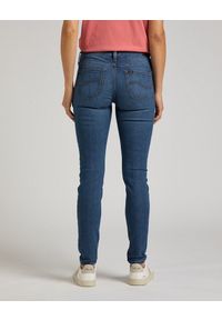 Lee - LEE SCARLETT DAMSKIE SPODNIE JEANSOWE MID WORN L526CGMZ