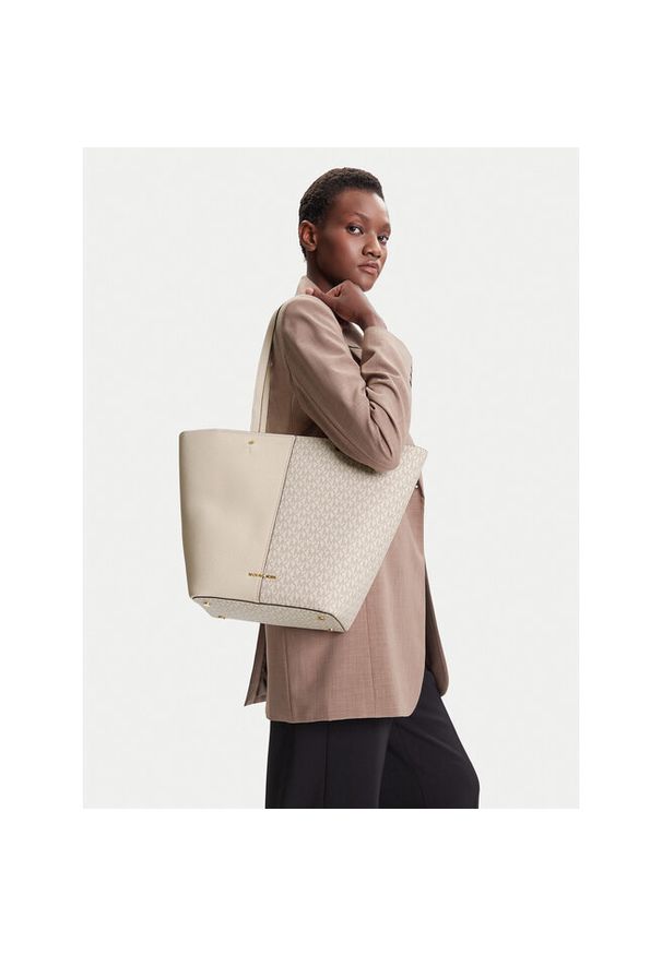 Torebka MICHAEL Michael Kors. Kolor: beżowy