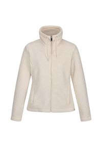 Regatta - Bluza Polarowa Damska Puszysta Pełen Suwak Kizmitt. Kolekcja: plus size. Kolor: beżowy, zielony, wielokolorowy. Materiał: polar. Sezon: zima. Sport: turystyka piesza
