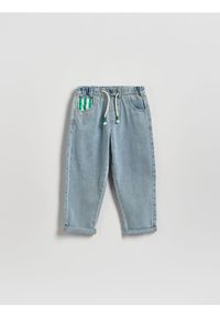Reserved - Jeansy relaxed fit - niebieski. Kolor: niebieski. Materiał: jeans #1
