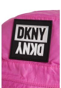 DKNY - Dkny kapelusz dziecięcy kolor różowy. Kolor: różowy #5