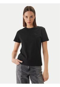 Hugo - HUGO T-Shirt Damacia_7 50561233 Czarny Regular Fit. Kolor: czarny. Materiał: bawełna #1