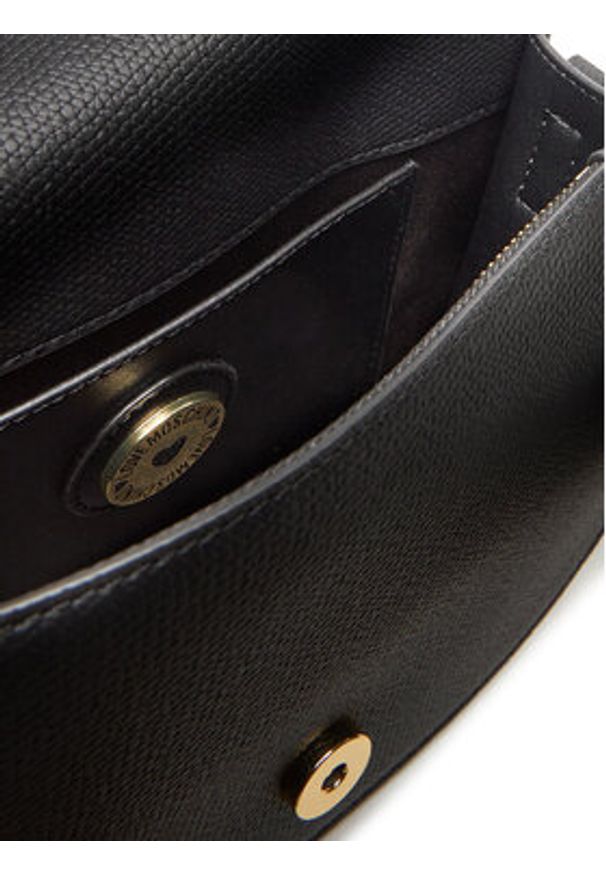 Love Moschino - LOVE MOSCHINO Torebka JC4125PP1MLJ0000 Czarny. Kolor: czarny. Materiał: skórzane