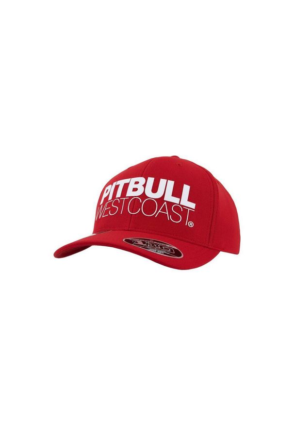WEST COAST EAGLES - Czapka męska Pitbull Snapback Classic SEASCAPE. Kolor: czerwony