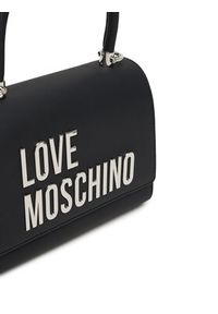Love Moschino - LOVE MOSCHINO Torebka JC4024PP1NKD000B Czarny. Kolor: czarny. Materiał: skórzane