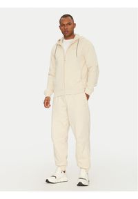 EA7 Emporio Armani Dres 7M000243 AF10377 U1079 Beżowy Regular Fit. Kolor: beżowy. Materiał: bawełna #1