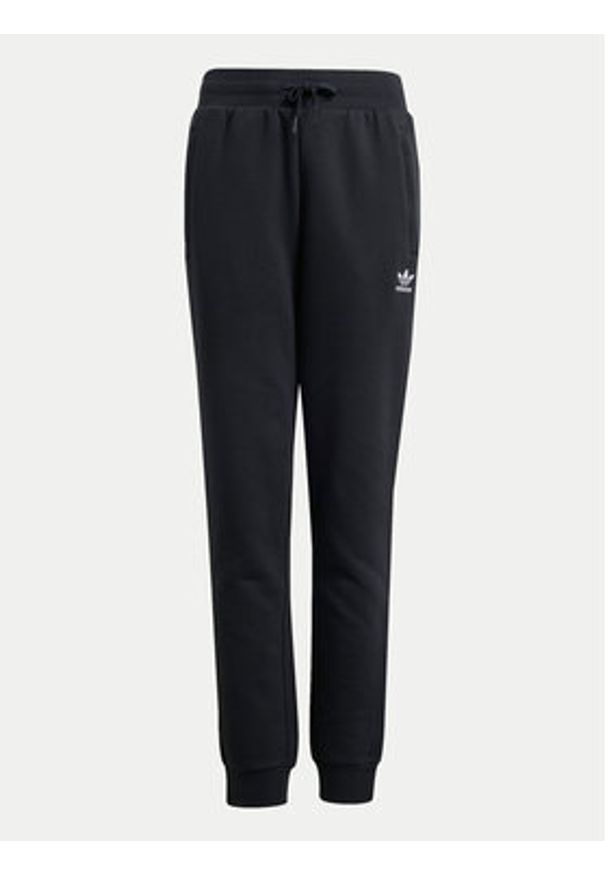 Adidas - adidas Spodnie dresowe IW3498 Czarny Regular Fit. Kolor: czarny. Materiał: bawełna