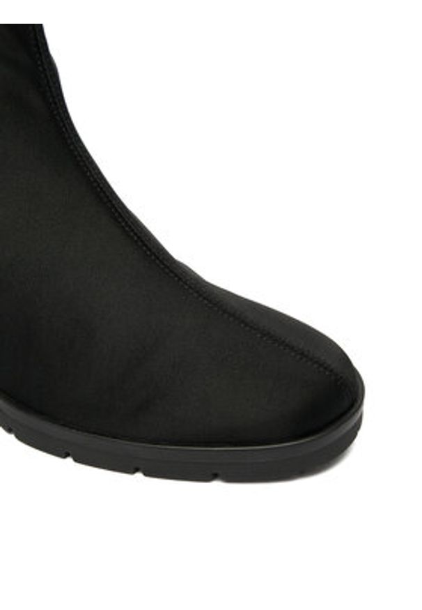 HÖGL Botki 0-134828-01000 Czarny. Kolor: czarny. Materiał: materiał