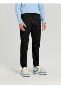 Sinsay - Spodnie jogger - czarny. Kolor: czarny