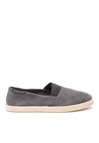 Quiksilver Espadryle AQYS700053 Szary. Kolor: szary. Materiał: materiał #1