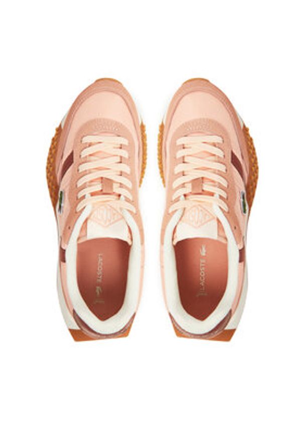 Lacoste Sneakersy 7-49SFA0112 Różowy. Kolor: różowy. Materiał: materiał