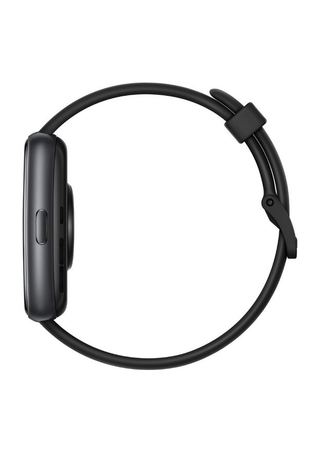 HUAWEI - Huawei Watch Fit 2 Active czarny. Rodzaj zegarka: smartwatch. Kolor: czarny. Materiał: guma, mesh, skóra. Styl: sportowy, klasyczny, elegancki