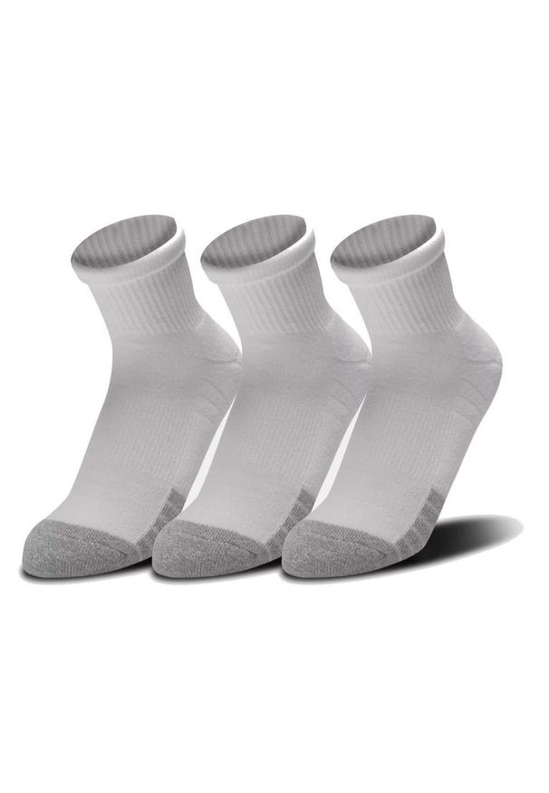 Skarpety sportowe Under Armour HEATGEAR QUARTER. Kolor: biały. Sport: fitness