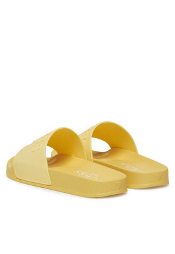 Guess Klapki E5GZ07BB00F Żółty. Kolor: żółty. Materiał: syntetyk