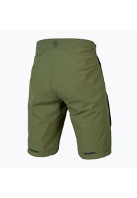 ENDURA - Spodenki rowerowe męskie Endura GV500 Foyle Baggy Short. Kolor: zielony