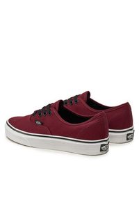 Vans Tenisówki Authentic VN000QER5U8 Bordowy. Kolor: czerwony. Materiał: materiał #5