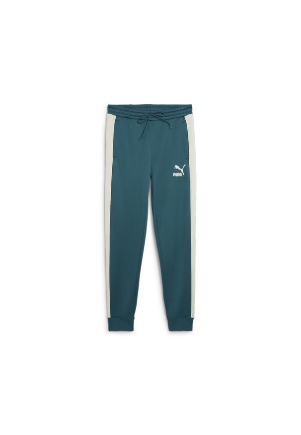Puma Spodnie T7 Iconic 53948522. Kolor: zielony