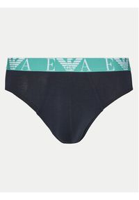 Emporio Armani Underwear Komplet 3 par slipów EM000258 AF10778 MB139 Granatowy. Kolor: niebieski. Materiał: bawełna #3