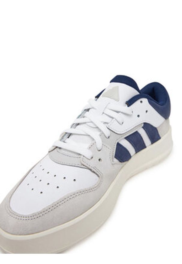 Adidas - adidas Sneakersy Court 24 JP5373 Biały. Kolor: biały. Materiał: zamsz, skóra