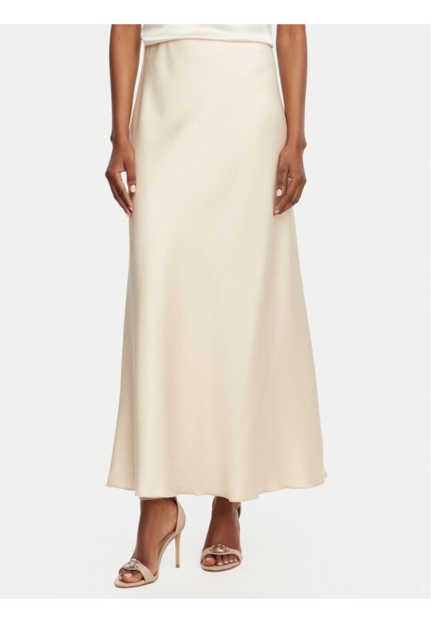 Rinascimento Spódnica maxi CFC0128467003 Beżowy Regular Fit. Kolor: beżowy. Materiał: syntetyk