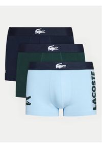 Lacoste Komplet 3 par bokserek 5H1803 Kolorowy. Materiał: bawełna. Wzór: kolorowy