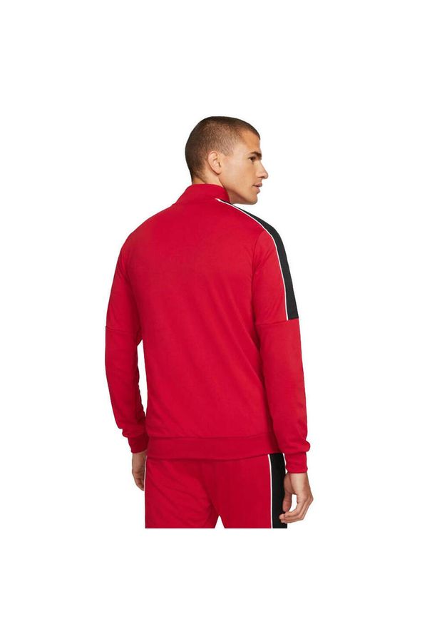 Nike - Męska Kurtka Dresowa DF Academy. Kolor: czerwony. Materiał: dresówka
