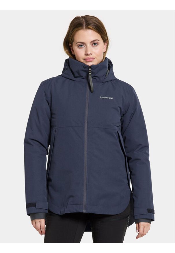 Didriksons Kurtka zimowa Jennie Wns Jkt 504822 Granatowy Regular Fit. Kolor: niebieski. Materiał: syntetyk. Sezon: zima