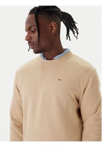 Tommy Jeans Bluza DM0DM20741 Beżowy Regular Fit. Kolor: beżowy. Materiał: bawełna #2