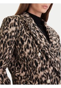 Maryley Marynarka 25IB112/36BE Beżowy Regular Fit. Kolor: beżowy. Materiał: syntetyk #4