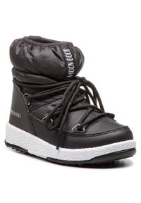 Śniegowce Moon Boot. Kolor: czarny. Materiał: nylon, materiał #1