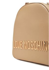 Love Moschino - LOVE MOSCHINO Plecak JC4197PP1MKD196A Złoty. Kolor: złoty. Materiał: skóra