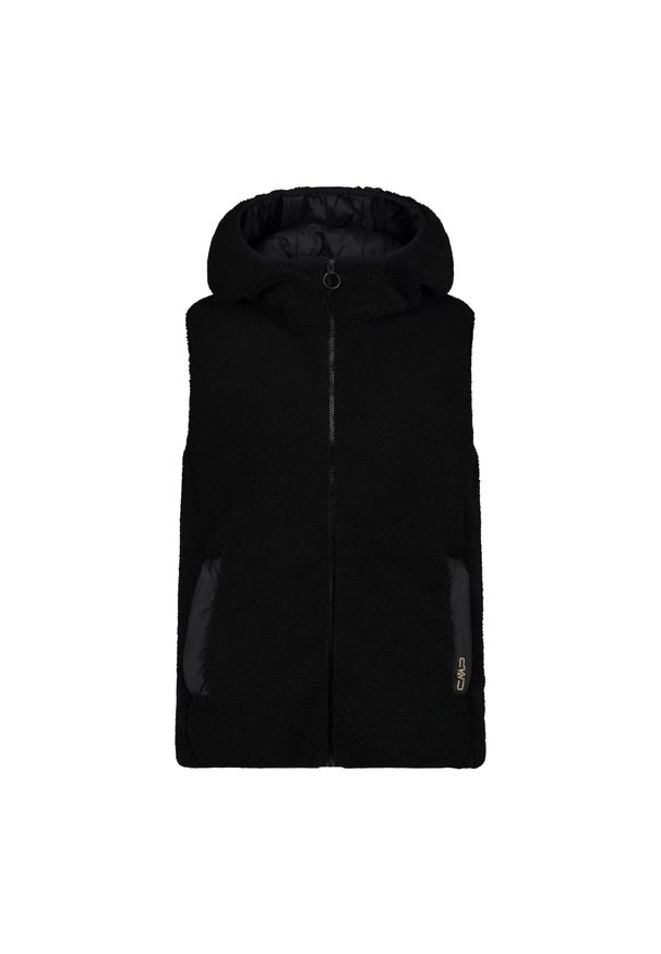 Kamizelka damska turystyczne CMP 34K2916. Kolor: czarny. Sezon: zima. Sport: narciarstwo