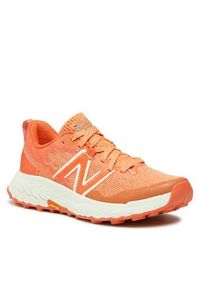 New Balance Buty do biegania Fresh Foam Hierro v7 WTHIER7O Pomarańczowy. Kolor: pomarańczowy. Materiał: materiał #4