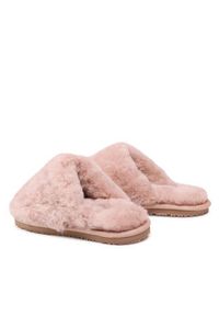 Mou Kapcie Closed Toe Sheepskin Slipper FW161000L Różowy. Kolor: różowy. Materiał: skóra #7