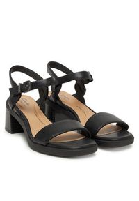 Clarks Sandały Jaylan Ray 26181658 Czarny. Kolor: czarny. Materiał: skóra #5