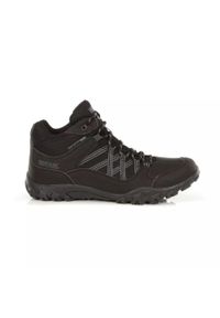 Regatta - Męskie Buty Trekkingowe Edgepoint Mid. Kolor: wielokolorowy, czarny, szary