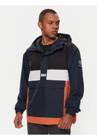 Helly Hansen Kurtka anorak Play Anorak 54087 Granatowy Regular Fit. Kolor: niebieski. Materiał: syntetyk