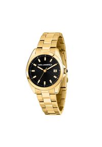 Karl Lagerfeld - KARL LAGERFELD Zegarek R0553101506 Złoty. Kolor: złoty